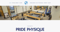 Desktop Screenshot of pridephysique.com
